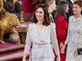 Isabel Diaz Ayuso attending a reception at RoyalPalace during the known as Dia de la Hispanidad, Spain's National Day, in Madrid, on Saturday 12, October 2024.
