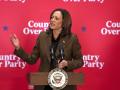 Kamala Harris, vicepresidente de EE.UU. y candidata presidencial demócrata