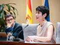 El secretario de Estado de Seguridad Social y Pensiones, Borja Suárez, y la ministra de Inclusión, Seguridad Social y Migraciones, Elma Saiz.