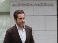 El portavoz del PP, Borja Sémper tras presentar este lunes en la Audiencia Nacional una querella contra el PSOE por el caso Koldo