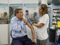 Comienza la campaña de vacunación conjunta frente a la gripe y la Covid-19 en la C. Valenciana