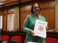 Blanca Torrent, con el expediente de las ordenanzas fiscales para 2025