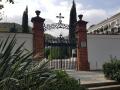 Entrada al cementerio de Montcada i Reixach, en la actualidad