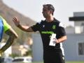 Jandro Castro da instrucciones en un entrenamiento del Cartagena