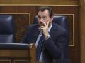 El ministro del Transportes, Oscar Puente, en el Congreso