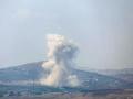 Imágenes de un ataque israelí en el sur del Líbano