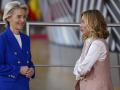 Von der Leyen conversa con Meloni en cumbre UE-Consejo de Cooperación del Golfo (CCG) en Bruselas