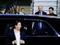 Biden en su llegada a Alemania