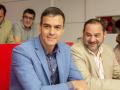 Pedro Sánchez y José Luis Ábalos en 2019
