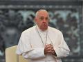 El Papa Francisco pronuncia su discurso durante la audiencia general semanal