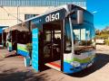 Autobús de Alsa, la empresa que domina el mercado de autobuses interprovinciales en España.