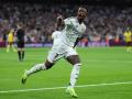 Vinicius celebra el gol del empate