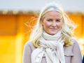 Crown Princess Mette Marit during a visit on the second day of their three day visit to Sor-Trondelag region in Norway.