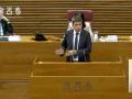 Mazón durante su respuesta a Baldoví