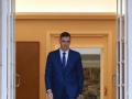 El presidente del Gobierno, Pedro Sánchez, en Moncloa