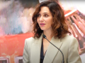 Isabel Díaz Ayuso en la entrega del XX Premio de Periodismo Diario Madrid al escritor Andrés Trapiello