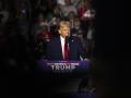 El expresidente estadounidense y candidato presidencial republicano Donald Trump en un mitin en Georgia