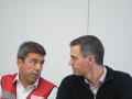 El presidente de la Generalitat valenciana, Carlos Mazón (i) y el presidente del Gobierno, Pedro Sánchez
