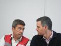 El presidente de la Generalitat Valenciana, Carlos Mazón, junto al presidente del Gobierno, Pedro Sánchez