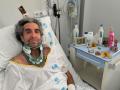 Mario Vaquerizo, protegido por sus vírgenes en el hospital