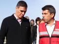 Sánchez y Mazón, el pasado jueves en La Eliana, Valencia