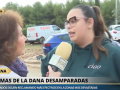 Ana Rosa, este lunes con una vecina de Paiporta