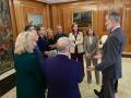 El Rey, con los representantes de las organizaciones empresariales