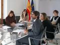 El ministro Urtasun junto a los responsables del "tejido cultural valenciano"