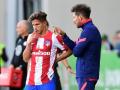 El Cholo Simeone, junto a su hijo Giuliano en el Atlético de Madrid
