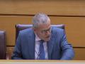 Alain Cuenca, presidente del IEF, en el Senado