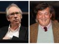 El escritor Ian McEwan y el actor y director Stephen Fry son dos de los firmantes de una carta al Gobierno Británico