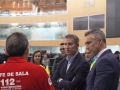 Feijóo y el consejero de Medio Ambiente de la Comunidad de Madrid, Carlos Novillo