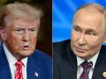 El presidente electo de Estados Unidos, Donald Trump, y el presidente de Rusia, Vladimir Putin