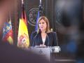 La alcaldesa de Valencia, María José Catalá, informando sobre la DANA