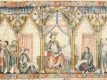 Alfonso X el sabio, tío de Don Juan Manuel. Cantigas de Santa María, Códice Rico.