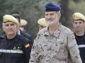 Felipe VI visita la Base Militar Jaume I de Bétera (Valencia)