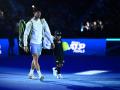 Alcaraz saltó al partido contra Rublev con una tira nasal de color fucsia para respirar mejor