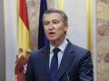 Alberto Núñez Feijóo, este miércoles en el Congreso