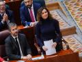 Ayuso interviene en la sesión de control en la Asamblea de Madrid