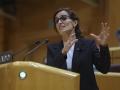 La ministra de Sanidad, Mónica García, interviene en la sesión de control en el Senado