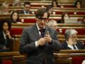 (Foto de ARCHIVO)
El president de la Generalitat, Salvador Illa, durante una sesión de control al presidente de la Generalitat de Cataluña, en el Parlament de Cataluña, a 13 de noviembre de 2024, en Barcelona, Cataluña (España). En el pleno de hoy se abordan el temporal que golpea el territorio sur de Cataluña y la aprobación de los presupuestos de 2025.

Kike Rincón / Europa Press
13/11/2024