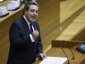 El síndico de Vox en las Cortes, José María Llanos, este viernes