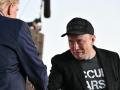 Trump y Musk durante uno de los actos de campaña electoral