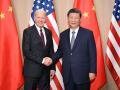 El Presidente chino Xi Jinping se reúne con el Presidente estadounidense Joe Biden