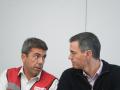 Carlos Mazón y Pedro Sánchez, durante una reunión de CECOPI