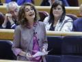 La vicepresidenta María Jesús Montero, este martes en el Senado
