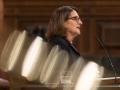 La vicepresidenta tercera y ministra para la Transición Ecológica y el Reto Demográfico, Teresa Ribera, en el Congreso de los Diputados
