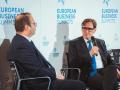 El presidente de la Generalitat, Salvador Illa, en una conversación en Bruselas con el periodista del Financial Times Andy Bounds en el European Business Summit

REMITIDA / HANDOUT por GOVERN
Fotografía remitida a medios de comunicación exclusivamente para ilustrar la noticia a la que hace referencia la imagen, y citando la procedencia de la imagen en la firma
21/11/2024