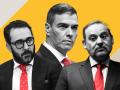 Victor de Aldama, Pedro Sánchez y José Luis Ábalos