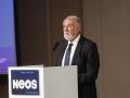 El exministro de Interior y parte de la fundación Jaime Mayor Oreja participa en un coloquio organizado por la fundación NEOS
